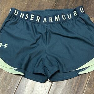 Under Armour Women's Dark Blue Athletic Shorts